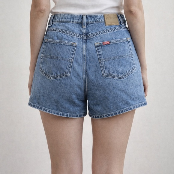 Ralph Lauren Pants - Ralph Lauren RL SPORT Vintage Classic Blue Jean Shorts size 12 EUC 5” Inseam